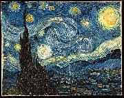 Vincent Van Gogh The Starry Night France oil painting artist